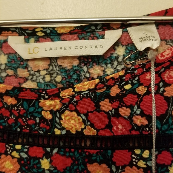 LC Long Sleeve Drawstring 2 Pocket dress - Picture 7 of 7